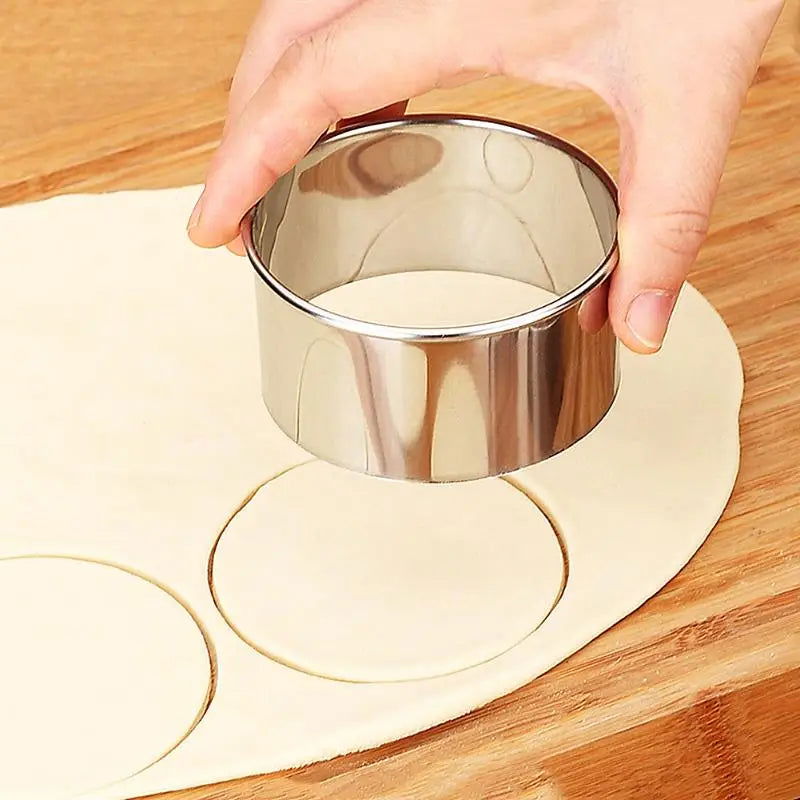 WALFOS 304 Stainless Steel Cutter Dumplings Mould Kitchen Maker Dumpling Skin Device Dough Press Pancake Tools - Walfos® Kitchenware