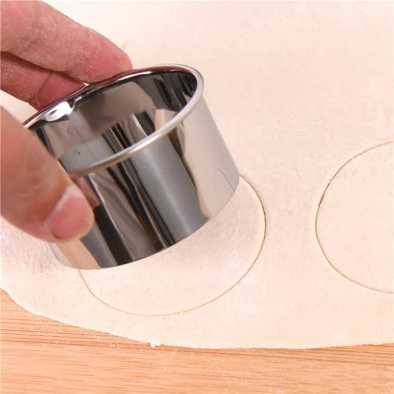 WALFOS 304 Stainless Steel Cutter Dumplings Mould Kitchen Maker Dumpling Skin Device Dough Press Pancake Tools - Walfos® Kitchenware