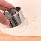 WALFOS 304 Stainless Steel Cutter Dumplings Mould Kitchen Maker Dumpling Skin Device Dough Press Pancake Tools - Walfos® Kitchenware