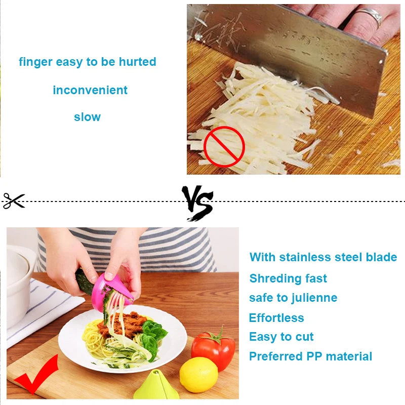WALFOS 304 Stainless Steel  Multi-Purpose Peeler & Julienne Cutter Julienne Cutter Potato Peeler Carrot Kitchen Grater Tool - Walfos® Kitchenware
