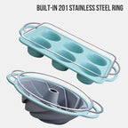 WALFOS 3D Large Spiral Shape Silicone Cake Pan moule silicone pâtisserie Bakeware Mold baking Tools Cyclone Shape Cake Mould - Walfos® Kitchenware
