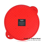 WALFOS 3 in 1 Splatter Screen Splatter Guard Kitchen Strainer Trivet Pot Lid Pan Cover Silicone Lid Spill Stopper Wash Strainer - Walfos® Kitchenware