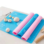 WALFOS 40x50cm Big Size Silicone Cake Dough Pastry Fondant Rolling Cutting Mat Baking Pad Pastry Boards Cookie Baking Mat - Walfos® Kitchenware