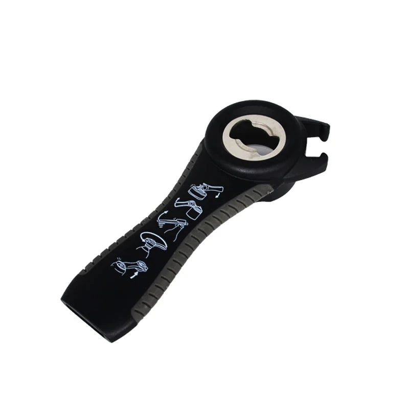 WALFOS 5 in 1 Creative Multifunction Stainless Steel Can Opener Beer Bottle Opener Super Good Jar Opener Kitchen Tool - Walfos® Kitchenware