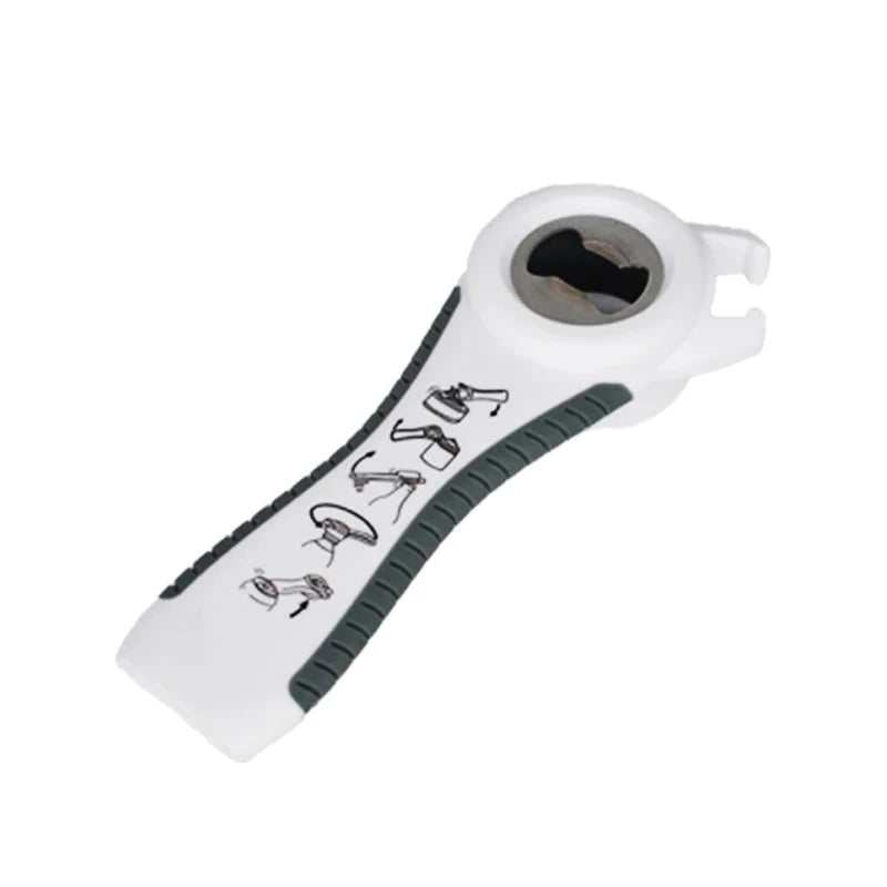 WALFOS 5 in 1 Creative Multifunction Stainless Steel Can Opener Beer Bottle Opener Super Good Jar Opener Kitchen Tool - Walfos® Kitchenware
