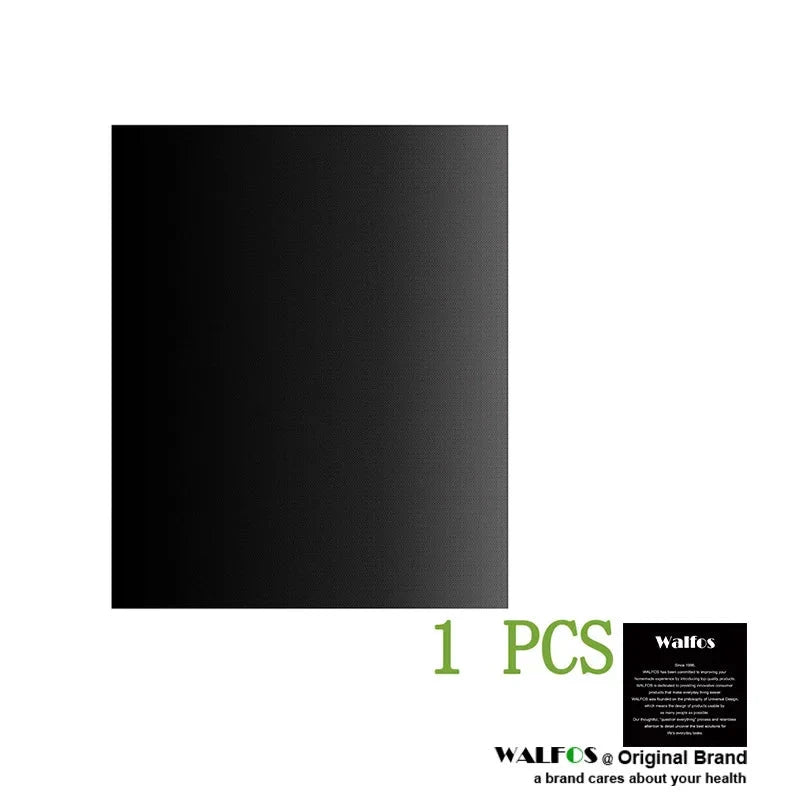 WALFOS BBQ Grill Non-stick Coating Sheet Mat Heat Resistance Easily Cleaned Mat Cooking Baking Barbecue Kitchen Tools 33*40 CM - Walfos® Kitchenware