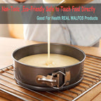 WALFOS Baking Pans Kitchen Cake Tool Cake Mold Metal Round Baking Dish Bakeware Non-Stick Mold Kitchen Accessories - Walfos® Kitchenware