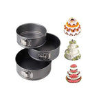 WALFOS Baking Pans Kitchen Cake Tool Cake Mold Metal Round Baking Dish Bakeware Non-Stick Mold Kitchen Accessories - Walfos® Kitchenware