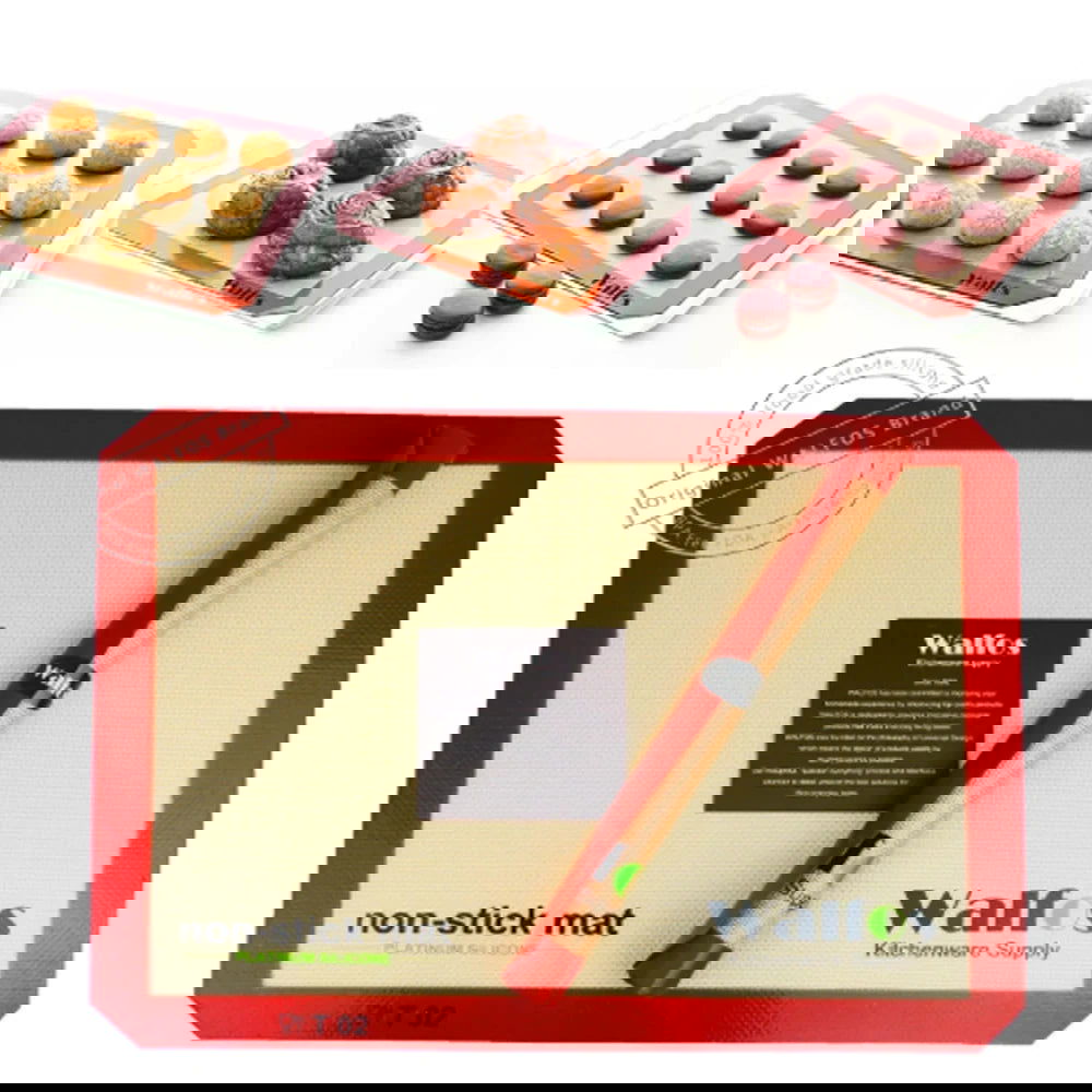 WALFOS Brand Baking Sheet Liner Non Stick Silicone Baking Mat Non-Stick Baking Cookie Liner Pastry Mat Bakeware Kitchen Tool - Walfos® Kitchenware