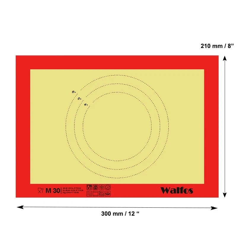 WALFOS Brand Baking Sheet Liner Non Stick Silicone Baking Mat Non-Stick Baking Cookie Liner Pastry Mat Bakeware Kitchen Tool - Walfos® Kitchenware