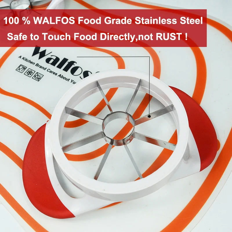 WALFOS Brand Food Grade Multi-Function Fruit Vegetable Tools Onion Cutter Apple Peeler Slicer Stainless Steel Kitchen Tools - Walfos® Kitchenware