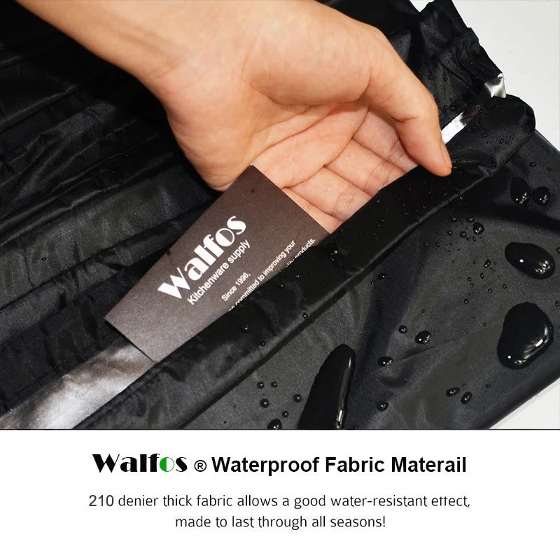 WALFOS Brand Waterproof BBQ Grill Barbeque Cover Outdoor Rain Grill Barbacoa Anti Dust Protector For Gas Charcoal Electric Barbe - Walfos® Kitchenware