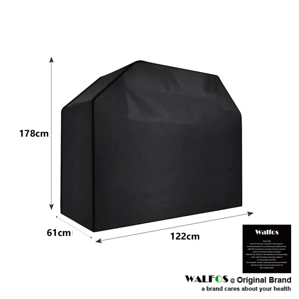 WALFOS Brand Waterproof BBQ Grill Barbeque Cover Outdoor Rain Grill Barbacoa Anti Dust Protector For Gas Charcoal Electric Barbe - Walfos® Kitchenware