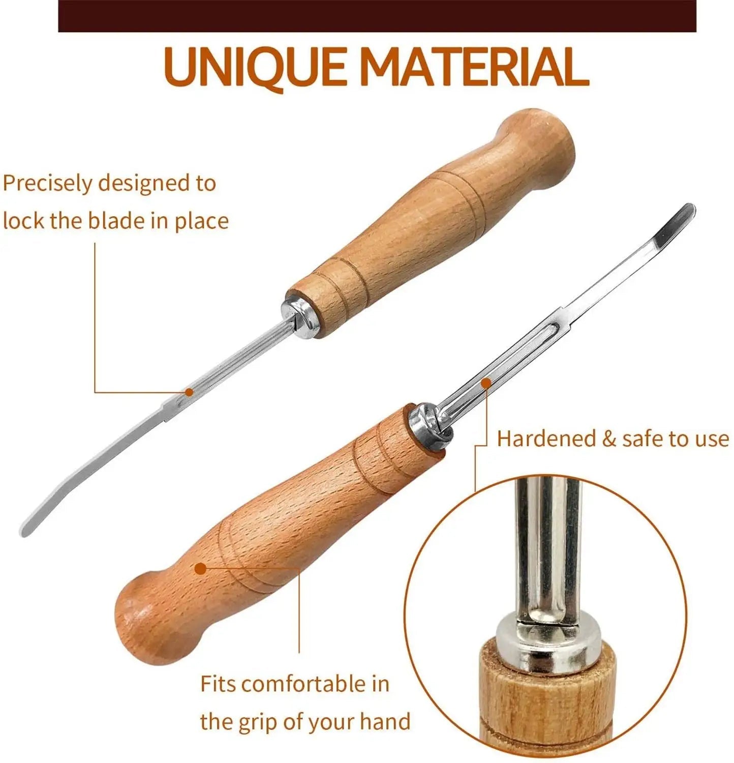 WALFOS Bread Lame New European Bread Arc Curved Bread Knife Western-Style Baguette Cutting French Toas Cutter Tools - Walfos® Kitchenware
