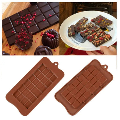 WALFOS Chocolate Molds Bakeware Cake Molds High Quality Square Eco-Friendly Silicone Silicone Mold DIY 1PC Food Grade 24 Cavity - Walfos® Kitchenware