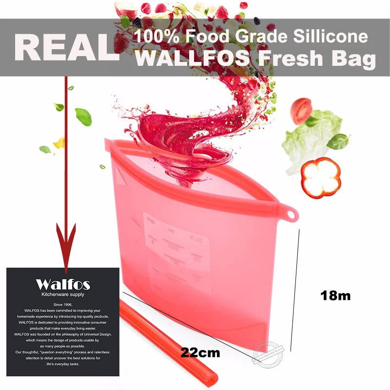 WALFOS Cooking Kitchen Accessories Tools Food Cover Food Saver Wrap Lids - Walfos® Kitchenware