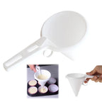 WALFOS Cream Icing Cream Batter Funnel Hand-Held Cup Cake Chocolate Dispenser Baking Tool - Walfos® Kitchenware