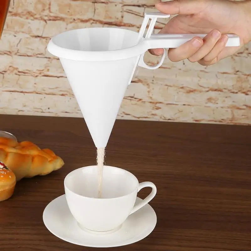 WALFOS Cream Icing Cream Batter Funnel Hand-Held Cup Cake Chocolate Dispenser Baking Tool - Walfos® Kitchenware
