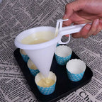 WALFOS Cream Icing Cream Batter Funnel Hand-Held Cup Cake Chocolate Dispenser Baking Tool - Walfos® Kitchenware