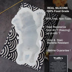 WALFOS Cute Dog Silicone Mold Mousse Cake 3D Shar Pei Mould Ice Cream Jello Pudding Blast Chilling Tool Fondant Decoration - Walfos® Kitchenware