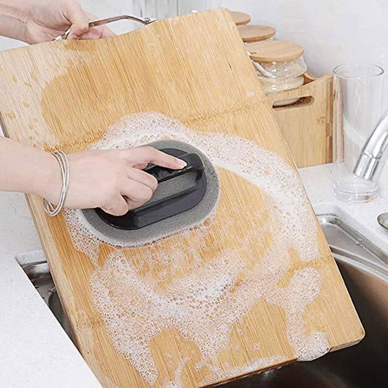 WALFOS  Decontamination Bath Brush Sponge Tiles Brush Hot Sale Magic Strong Decontamination Bath Brush Kitchen Clean Tools - Walfos® Kitchenware