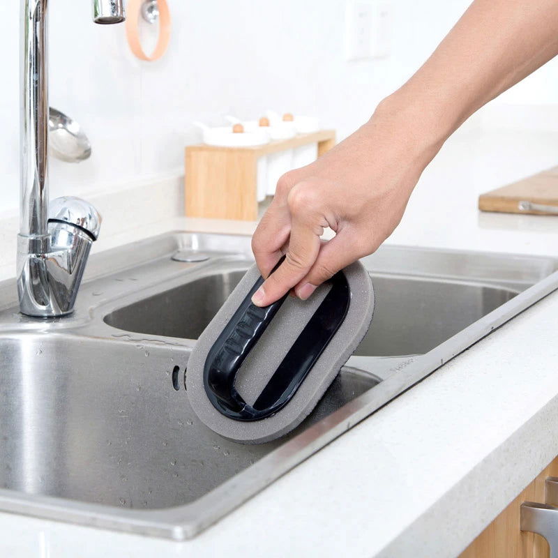 WALFOS  Decontamination Bath Brush Sponge Tiles Brush Hot Sale Magic Strong Decontamination Bath Brush Kitchen Clean Tools - Walfos® Kitchenware
