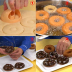 WALFOS Donut Mold Creative DIY Donut Maker Molds Cake Bread Cutter Decorating Tools Desserts Baking Supplies Kitchen Tools - Walfos® Kitchenware