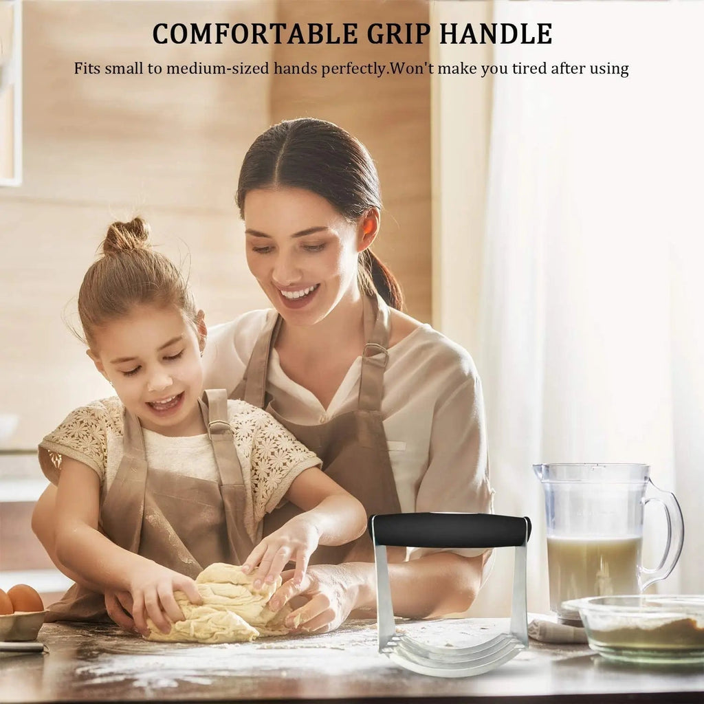 WALFOS Dough Blender Multi-Purpose Pastry Cutter Heavy Duty Stainless Steel and Non-Slip Handle Dough Cutter Perfect For Pastry - Walfos® Kitchenware