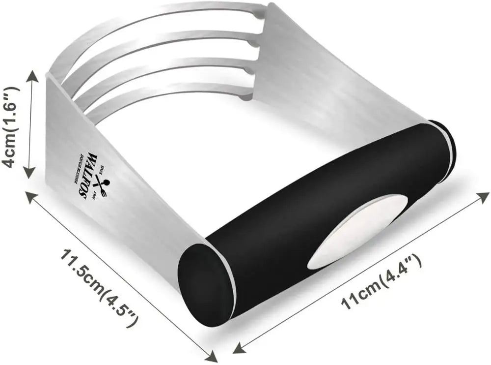 WALFOS Dough Blender Multi-Purpose Pastry Cutter Heavy Duty Stainless Steel and Non-Slip Handle Dough Cutter Perfect For Pastry - Walfos® Kitchenware
