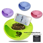 WALFOS Dried Fruit Plate Storage Box Snacks Nut Fruit Dish Tray Organizer Melon Seeds Candy Storage Bowl Box Food Container - Walfos® Kitchenware