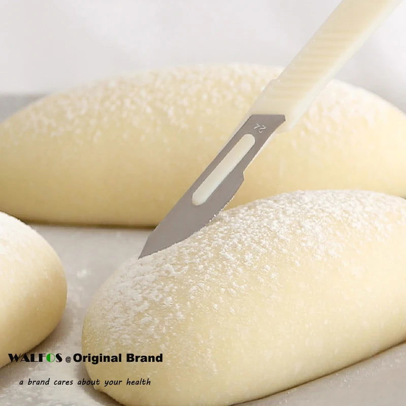 WALFOS European Bread Arc Curved Bread Knife Western-style Baguette Cutting Cutter Pastry Bagel Home Kitchen Or Restaurant Tools - Walfos® Kitchenware
