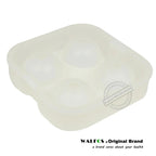 WALFOS  FOOD GRADE Silicone Ice Cube Tray Ice Ball Maker Party Bar Tool Round Silicone Ice Ball Mold for Whiskey Cocktail - Walfos® Kitchenware
