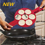 WALFOS FOOD GRADE Silicone Nonstick Egg Ring Cookie Meat Pie Maker Dessert Pancake Mold Maker Baking Tools Cake Pan Mold - Walfos® Kitchenware