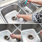WALFOS Flexible 70cm Kitchen Sewer Cleaning Brush Bendable Bathroom Sink Tub Toilet Dredge Pipeline Cleaning Tools Brush Cleaner - Walfos® Kitchenware