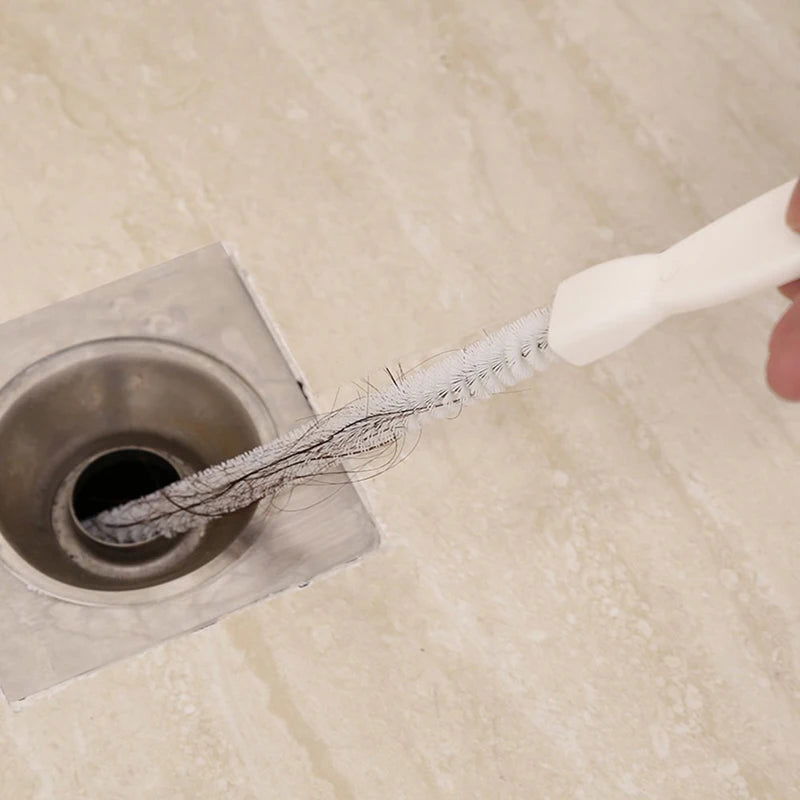 WALFOS Flexible 70cm Kitchen Sewer Cleaning Brush Bendable Bathroom Sink Tub Toilet Dredge Pipeline Cleaning Tools Brush Cleaner - Walfos® Kitchenware