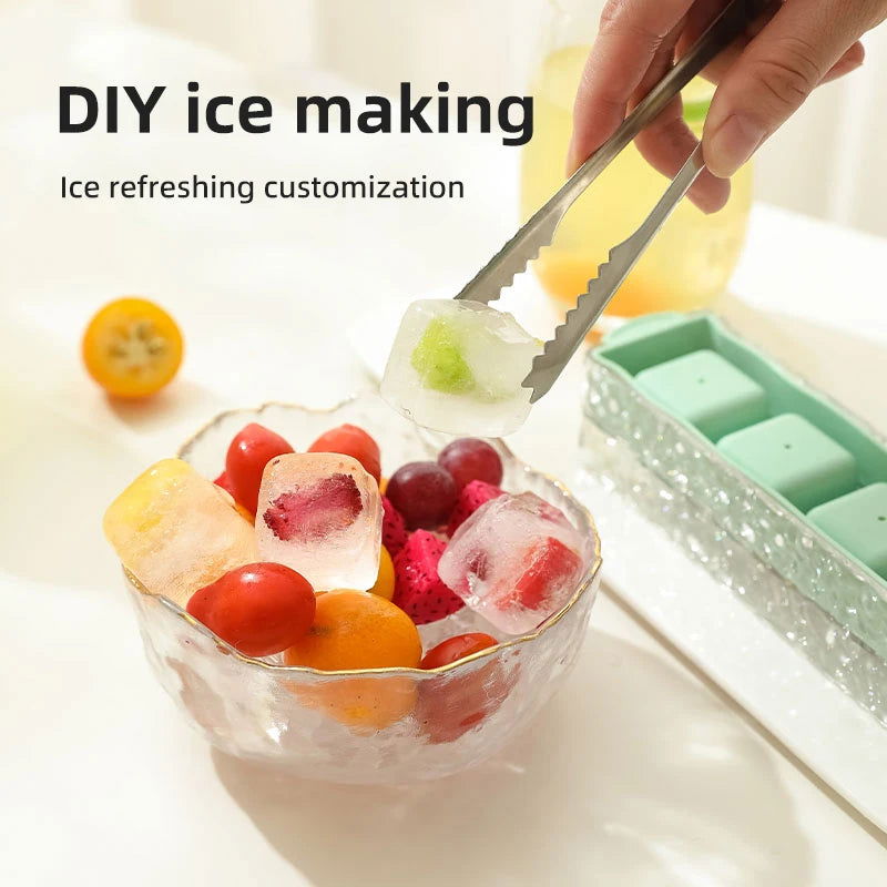 WALFOS Food-Grade Silicone Ice Hockey Mold - Versatile Ice Tray for Whiskey, Cocktails, and Party Drinks - Durable Ice Cube Maker for Home Bar and Entertaining - Walfos® Kitchenware