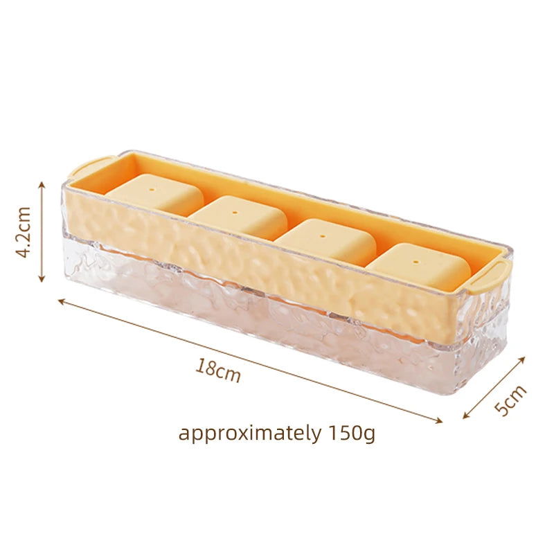 WALFOS Food-Grade Silicone Ice Hockey Mold - Versatile Ice Tray for Whiskey, Cocktails, and Party Drinks - Durable Ice Cube Maker for Home Bar and Entertaining - Walfos® Kitchenware