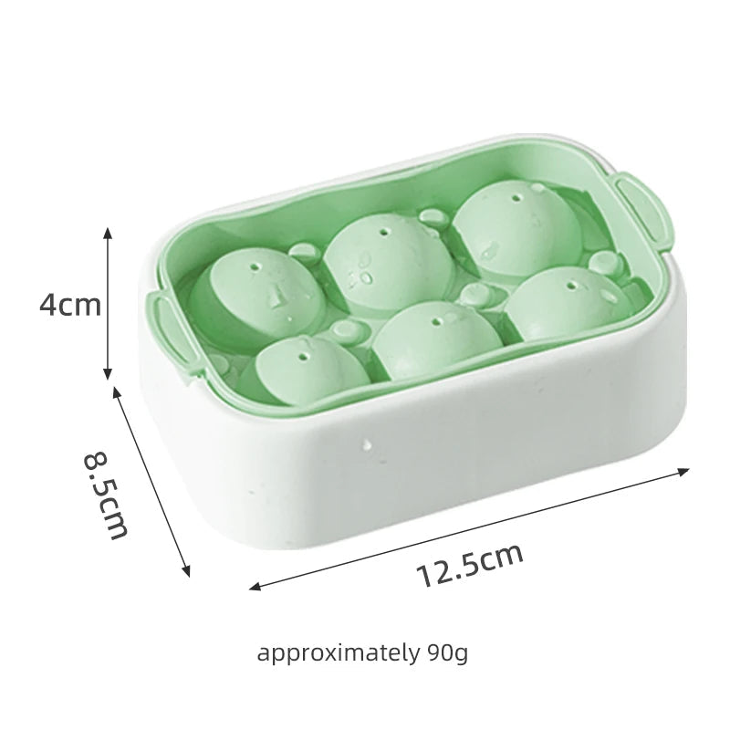 WALFOS Food-Grade Silicone Ice Hockey Mold - Versatile Ice Tray for Whiskey, Cocktails, and Party Drinks - Durable Ice Cube Maker for Home Bar and Entertaining - Walfos® Kitchenware