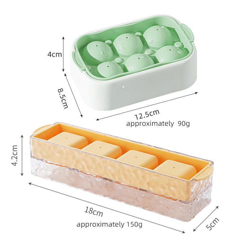 WALFOS Food-Grade Silicone Ice Hockey Mold - Versatile Ice Tray for Whiskey, Cocktails, and Party Drinks - Durable Ice Cube Maker for Home Bar and Entertaining - Walfos® Kitchenware