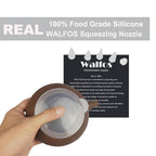 WALFOS Food Grade 1 Set Silicone Macaron Decorative Tool  Muffin/Cake DIY Mold Dessert Decorate Tips Squeezing Nozzle Tool - Walfos® Kitchenware