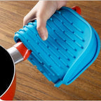 WALFOS Food Grade Multifunction Silicone Coaster Non-Slip Silicone Heat Resistant Mat Coaster Cushion Placemat Pot Holder - Walfos® Kitchenware