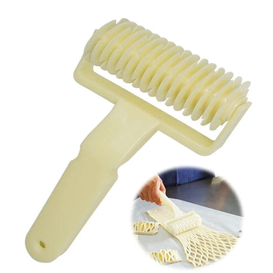 WALFOS Food Grade Netting Round Knife Dough Bread Pastry Biscuit Pizza Baking Cake Baking Process of Hob Lattice Baking Tools - Walfos® Kitchenware