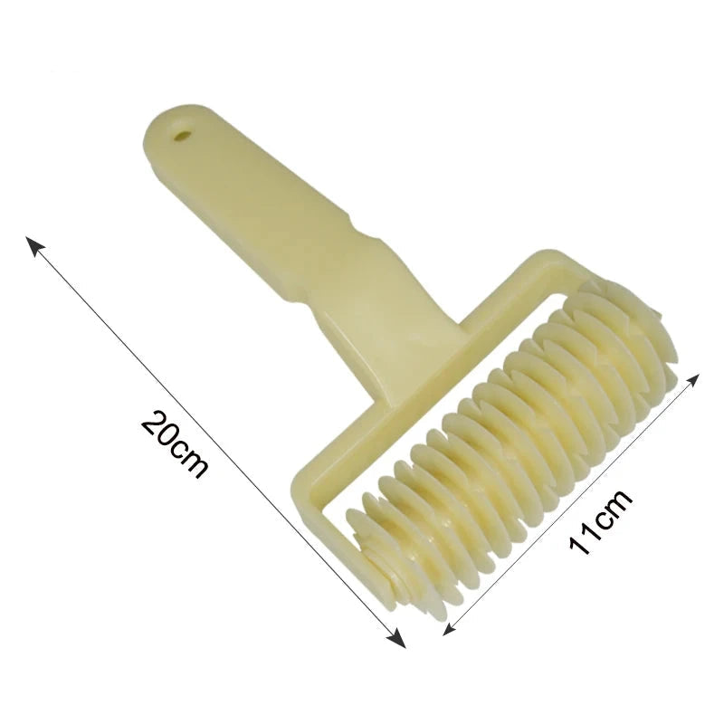 WALFOS Food Grade Netting Round Knife Dough Bread Pastry Biscuit Pizza Baking Cake Baking Process of Hob Lattice Baking Tools - Walfos® Kitchenware