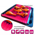 WALFOS Food Grade Pyramid Bakeware Pan Nonstick Silicone Baking Mat Pads Easy Method For Oven Baking Tray Sheet Kitchen Tools - Walfos® Kitchenware