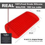WALFOS Food Grade Silicone 160 Small  Ice Cube Trays Chocolate Mould Maker For Kitchen Bar Party Drinks Silicone Ice Maker Mold - Walfos® Kitchenware