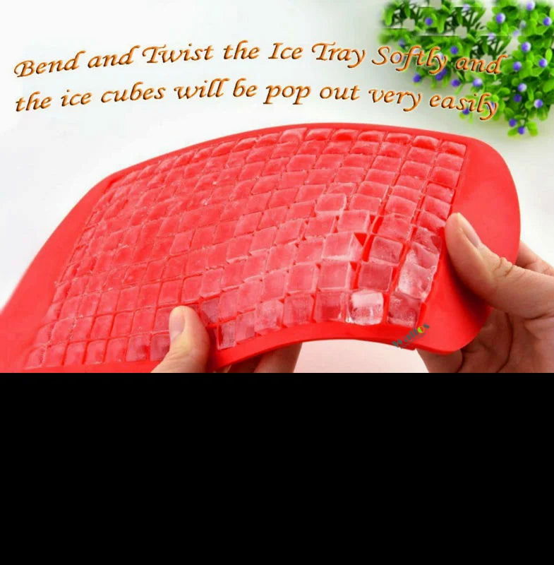 WALFOS Food Grade Silicone 160 Small  Ice Cube Trays Chocolate Mould Maker For Kitchen Bar Party Drinks Silicone Ice Maker Mold - Walfos® Kitchenware