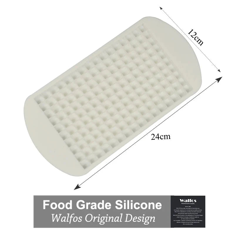 WALFOS Food Grade Silicone 160 Small  Ice Cube Trays Chocolate Mould Maker For Kitchen Bar Party Drinks Silicone Ice Maker Mold - Walfos® Kitchenware