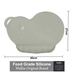WALFOS Food Grade Silicone Baby Bib Table Mat Infant Tiny Diner Portable Placemat For Kids Baby Feeding Silicone Baby Placemat - Walfos® Kitchenware