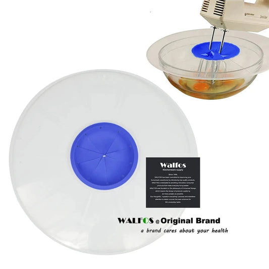 WALFOS Food Grade Silicone Bowl Whisks Screen Cover Egg Baking Splash Guard Pot Pan Cover Bowl Lids Kitchen Tools - Walfos® Kitchenware