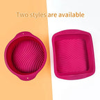 WALFOS Food Grade Silicone Cake Pan Big Size Baking Mold Butter Cake Mould Cake Pan Bread Pastry Tin  Mousse Mould - Walfos® Kitchenware